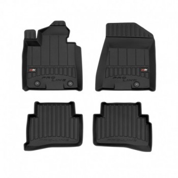 Floor mats, Premium type-bucket of rubber for Kia Sportage IV suv (2015 - 2018)