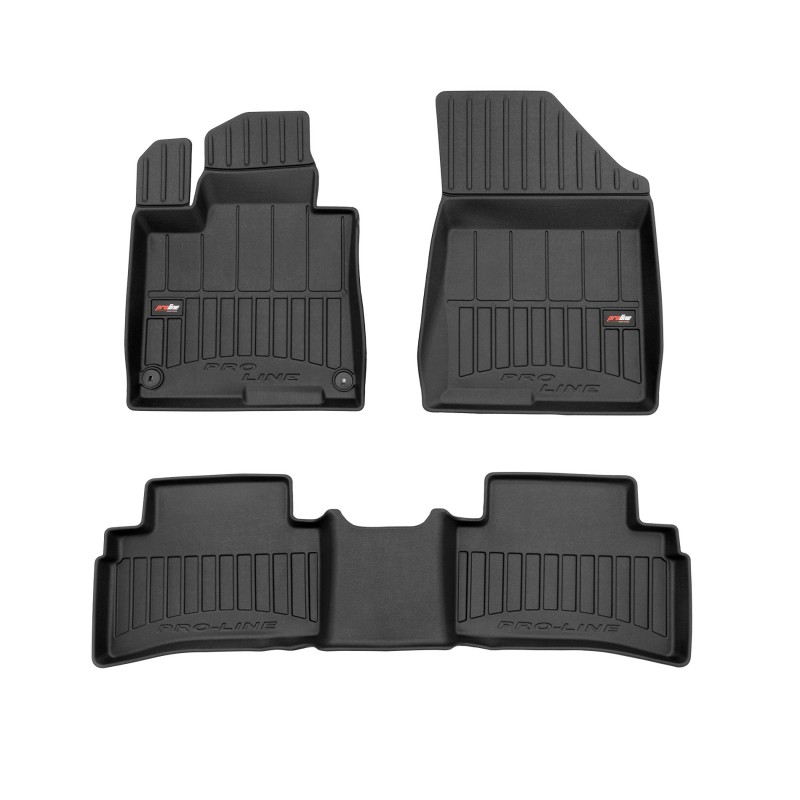 Floor mats Premium type bucket of rubber for Kia Sportage IV suv 2015 2018
