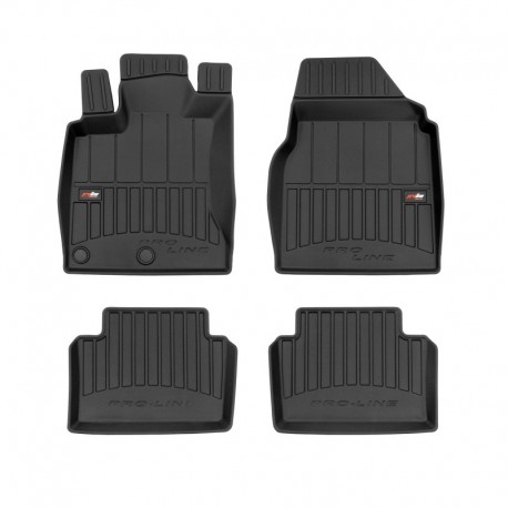 Vloermatten-type emmer Premium rubber voor een Nissan Qashqai ik crossover (2006 - 2013)