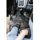 Floor mats, Premium type-bucket of rubber for Toyota Land Cruiser J150 off-road (2009 - )