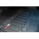 Floor mats type bucket of Premium rubber for Volkswagen Touareg II suv (2010 - 2018)