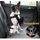 Belt safety dog adjustable and elastic for car