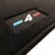 Op maat gemaakte BMW Serie 4 G24 Gran Coupé (2022-) automatten met geborduurd logo