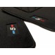 Custom-made BMW Serie 5 G61 Touring (2024-) floor mats with embroidered logo