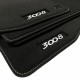 Velour Logo Floor Mats for Peugeot 3008 (2024 - )