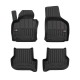 Rubber 3D floor mats for Volkswagen Scirocco 2008-2012 - ProLine®