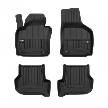 Rubber 3D floor mats for Volkswagen Scirocco 2008-2012 - ProLine®