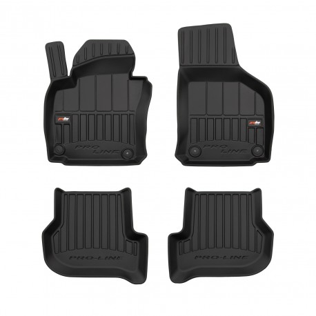 Rubber 3D floor mats for Volkswagen Scirocco 2008-2012 - ProLine®