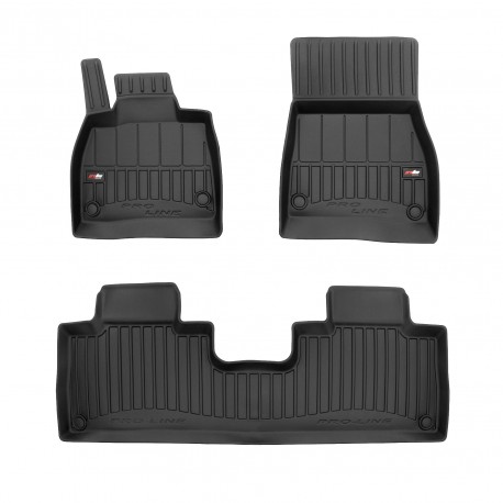 Rubber 3D floor mats for Mercedes EQS (2022-) - ProLine®