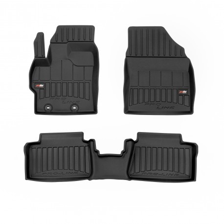 Rubber 3D floor mats for Mazda 2 2022-present - ProLine®