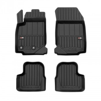 Rubber 3D floor mats for Jeep Avenger (2021-) - ProLine®