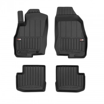 Rubber 3D floor mats for Fiat Punto Grande (2005-2012) - ProLine®