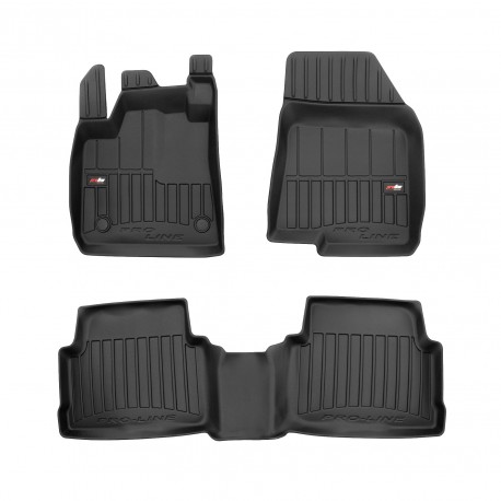 Rubber 3D floor mats for Dacia Jogger (2021-) - ProLine®