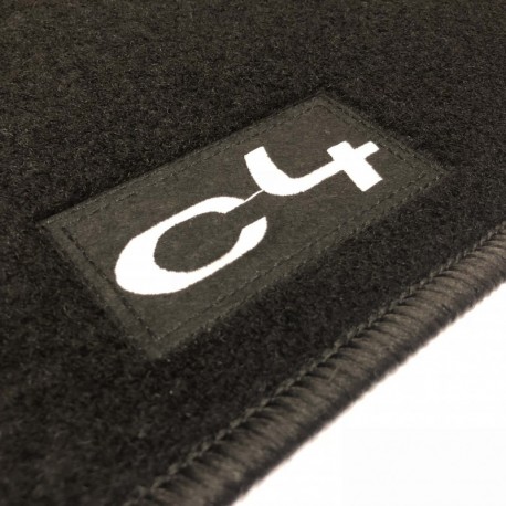 Citroen C4 Picasso (2006 - 2013) tailored logo car mats