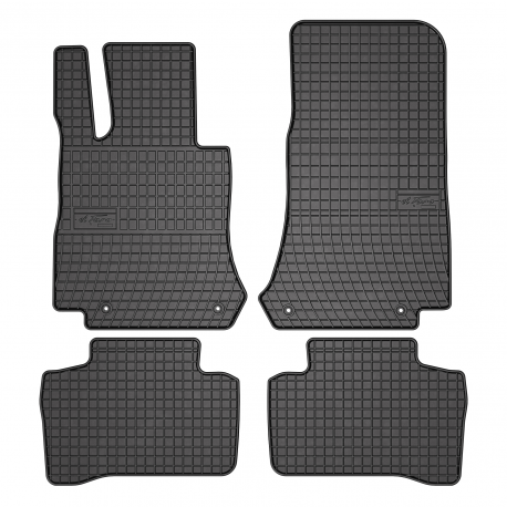 Vloermatten, Rubber, Mercedes GLS X166 5 zitplaatsen (2016-2019)