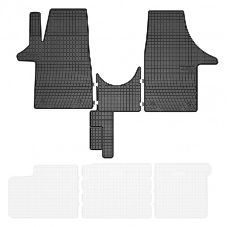 Vloermatten Volkswagen T6 Rubber