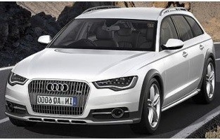 Floor mats, rubber TPE for Audi A6 C7 Allroad Quattro (2012 - 2018)