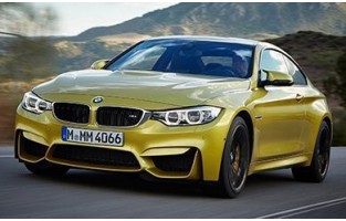 Vloermatten BMW 4 Serie Coupe F32 (2013 tot en met 2020) logo Hybride