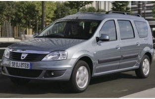 Dacia Logan 7 seats (2007 - 2013) beige car mats