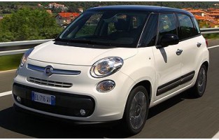 Matten Fiat 500 L (2012 - heden) met logo