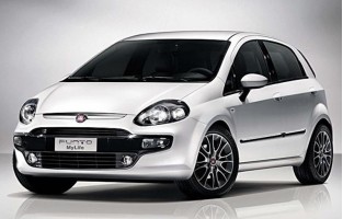 Fiat Punto Evo 5 seats (2009 - 2012) beige car mats
