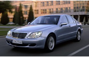 Vloermatten Mercedes S-Klasse W220 (1998 - 2005) logo Hybride