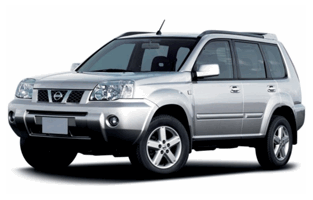 Nissan X-Trail (2001 - 2007) rubber car mats