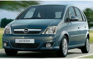 Floor mats, Premium type-bucket of rubber for Opel Meriva A minivan (2003 - 2010)
