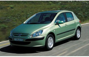 Peugeot 307 3 or 5 doors (2001 - 2009) grey car mats