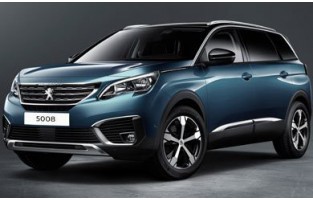 Matten 3D-gemaakt van Premium rubber voor een Peugeot 5008 II suv (2017 - )