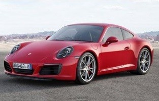Floor mats, rubber TPE for Porsche 911 991 Restyling Coupe (2016-2019)