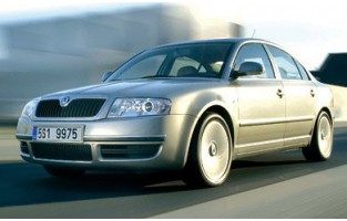 Skoda Superb (2002 - 2008) grey car mats