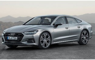 Audi A7 (2017-current) beige car mats