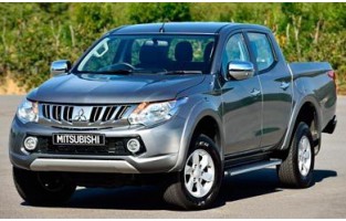 Vloermatten Mitsubishi L200 double cab (2015-2018) Rubber