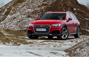 Audi A4 B9 Restyling Allroad Quattro (2019 - current) beige car mats