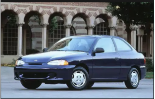Hyundai Accent (1994 - 2000) graphite car mats