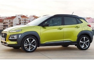 Hyundai Kona SUV (2017 - current) beige car mats