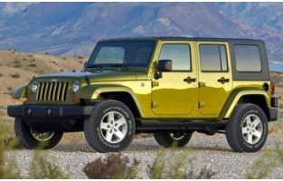 Vloermatten Jeep Wrangler 5-deurs (2007 - 2017) grijs