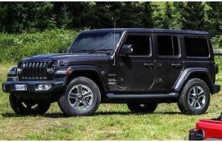 Jeep Wrangler 5 doors (2018 - current) car mats personalised to your taste