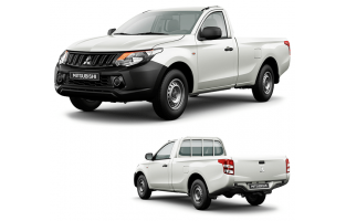 Vloermatten Mitsubishi L200, Cockpit enige (2015-2018) op maat naar uw wens