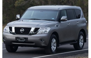 Nissan Patrol Y62 (2010 - current) beige car mats