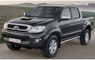Vloermatten Toyota Hilux dubbele cabine (2004 - 2012) grafiet