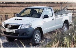 Toyota Hilux single cab (2012 - 2017) beige car mats