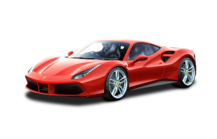 Rugs graphite Ferrari 488 (2015-2019)