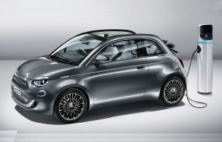 Rugs graphite Fiat 500 Electric Cabrio (2020-present)