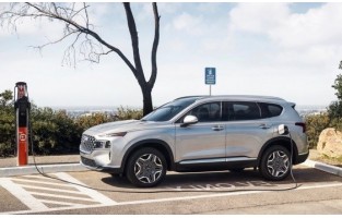 Rugs beige Hyundai Santa Fe PHEV plug-in Hybrid (2020-present)