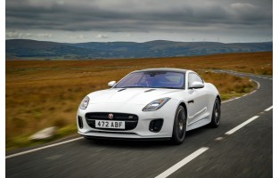 Jaguar F-Type beige car mats